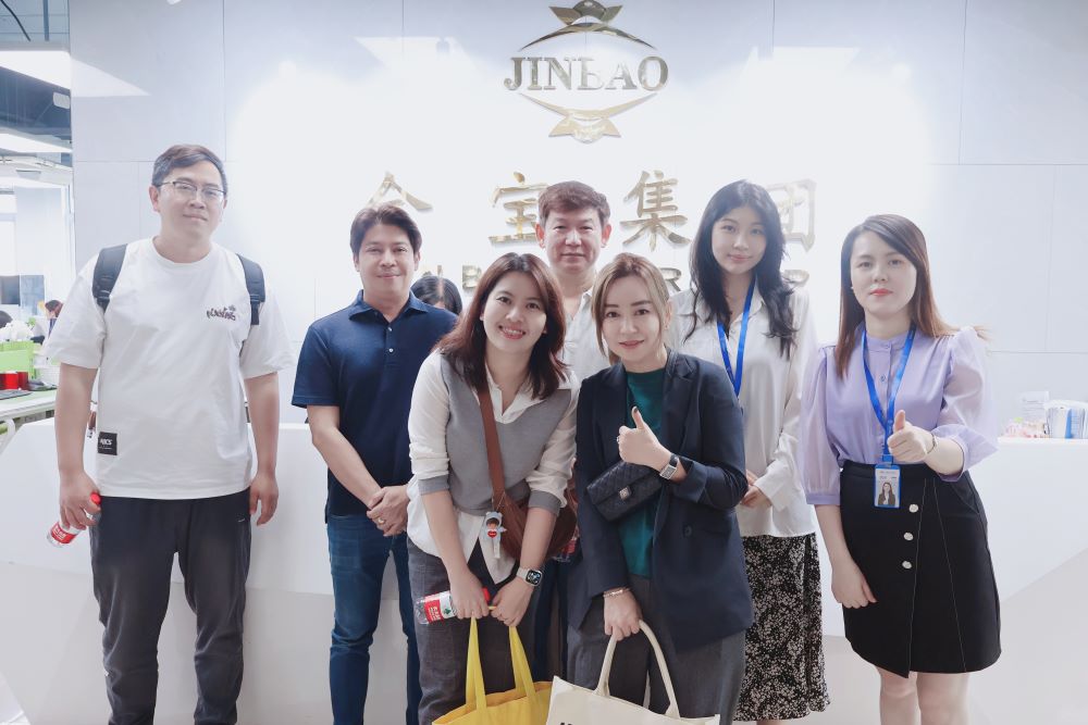 Thailand Customers Visited Jinbao (2) Clientes da Tailândia visitaram Jinbao (2)