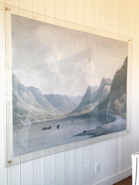 Exemplo de moldura acr&iacute;lica grande