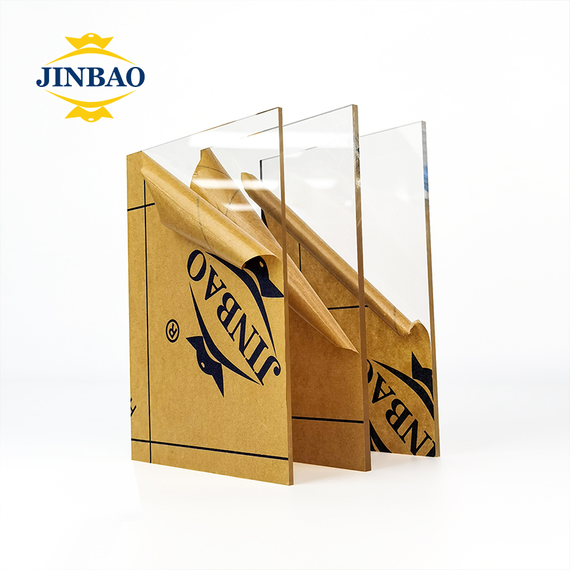 JINBAO 3mm 5mm cortando folhas plásticas acrílicas claras