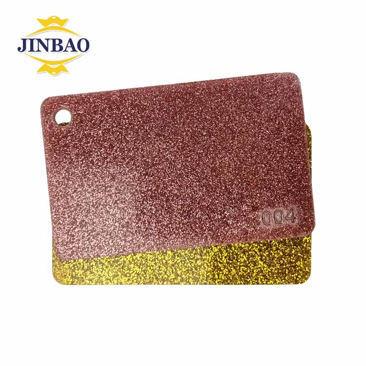 Folhas de acr&iacute;lico brilhante